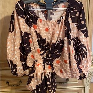 NWOT made in Italy Beautiful imperial top